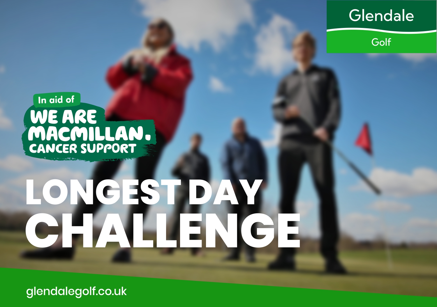 Glendale Golf supporting Macmillan Longest Day Golf Challenge