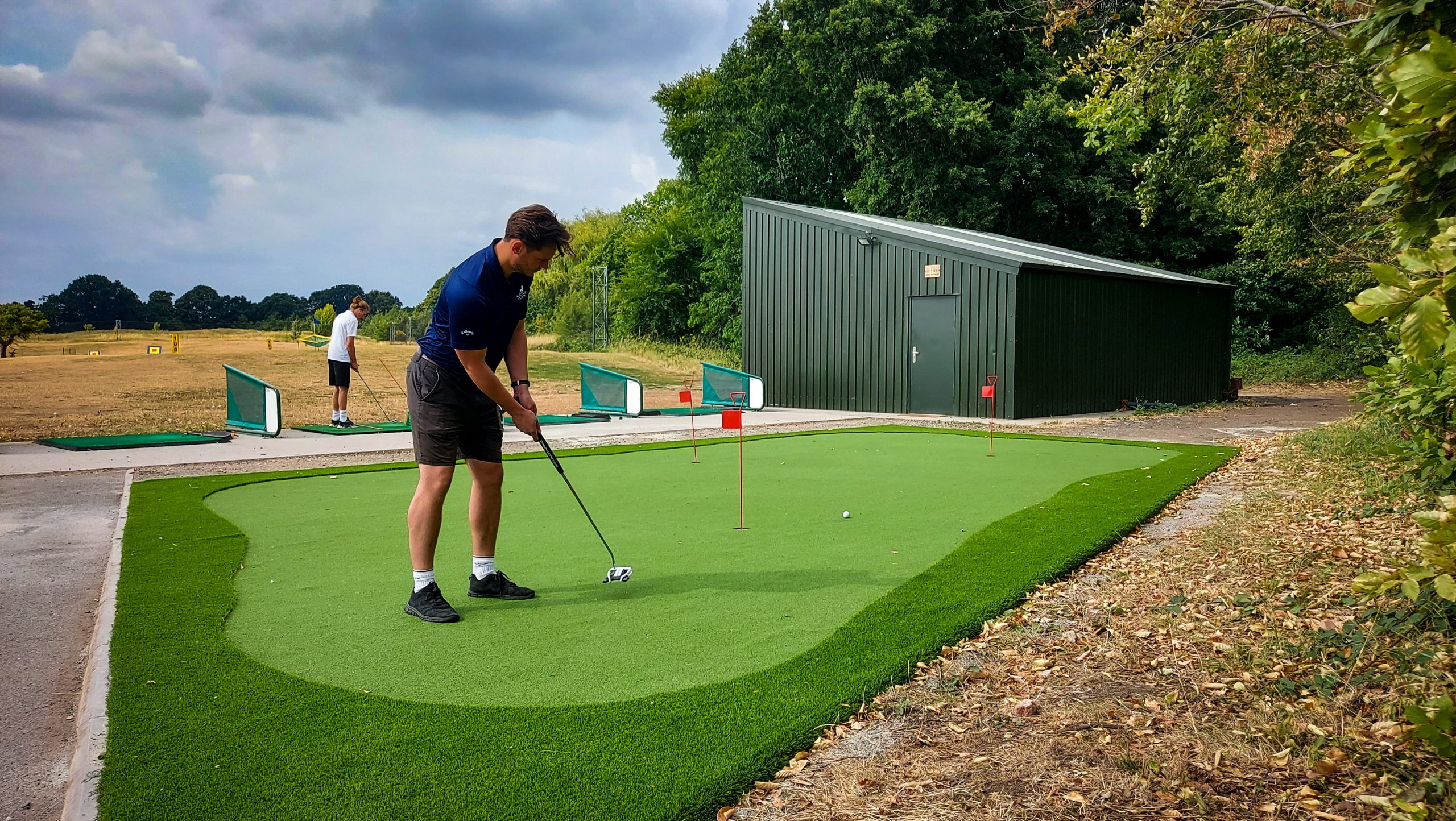 New all-weather putting green at Richmond Park